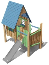 Игровой комплекс Эко 071101 для детской площадки Игровой комплекс Эко 071101 для детской площадки