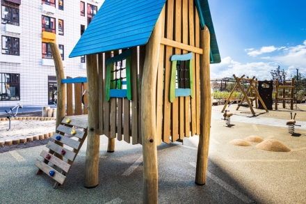 Игровой комплекс Эко 071101 для детской площадки, фото 4