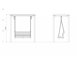 КОНСТРУКЦИЯ ДЛЯ УЛИЧНЫХ ПЛОЩАДОК PERGOLA «PR-01.01-01», фото 3
