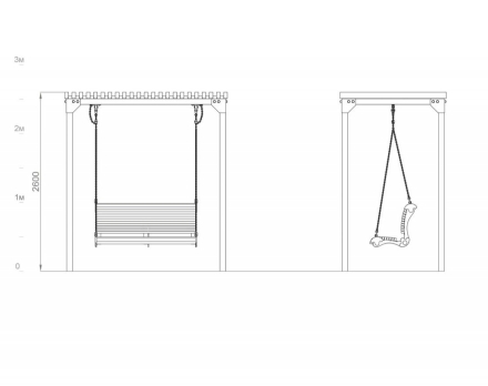 КОНСТРУКЦИЯ ДЛЯ УЛИЧНЫХ ПЛОЩАДОК PERGOLA «PR-01.01-01», фото 3