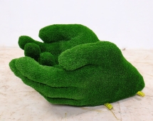 Топиари композиция Ладони - газон Eco Топиари композиция Ладони - газон Eco