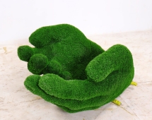 Топиари композиция Ладони - газон Eco Топиари композиция Ладони - газон Eco