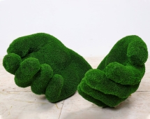 Топиари композиция Ладони - газон Eco Топиари композиция Ладони - газон Eco