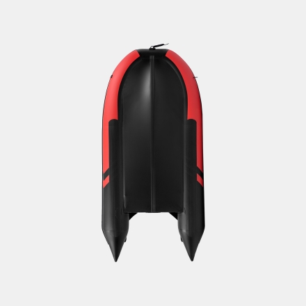 Gladiator C 370 AL ACTIVE Красно-черный моторная лодка ПВХ Алюминиевый пайол, фото 4
