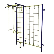 Детский спортивный комплекс Пионер С3Л сине/жёлтый