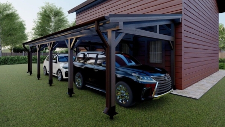 Навес для машин ОТТО Базовая комплектация, фото 1