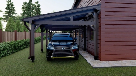 Навес для машин ОТТО Базовая комплектация, фото 3