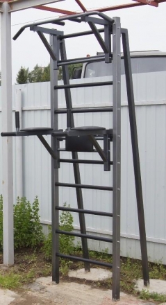 Шведская стенка для улицы EffectSport ПРОФ(У)-Т35-БП35, фото 1