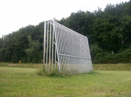 Ворота для минифутбола антивандальные из нержавеющей стали, фото 2