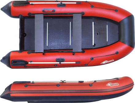 Лодка ПВХ Angler 360XL надувная под мотор, фото 5