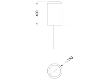 РМФ 1.03 Столбик Н=400 РМФ 1.03 Столбик Н=400