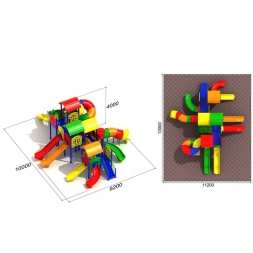 Детская игровой комплекс Салют, фото 3 Детская игровой комплекс Салют, фото 3