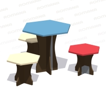 Стул Romana 302.31.00 для детской площадки Стул Romana 302.31.00 для детской площадки