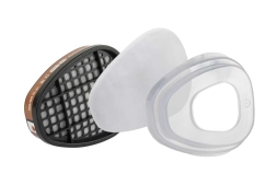 Фильтр противоаэрозольный класса P3 R (предфильтр), 400 шт Jeta Safety 6023-box, фото 6