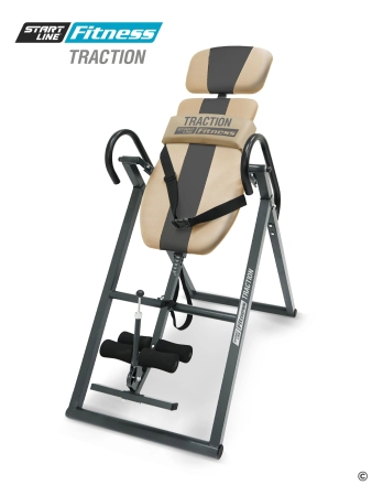 Инверсионный стол TRACTION бежево-серый с подушкой, фото 1