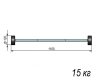 Изображение товара Штанга тренировочная 15кг ST580-15 