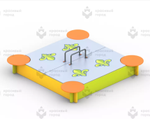 Песочница с дверцами Песочница с дверцами