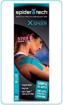 Тейп преднарезанный SpiderTech, 6 шт.