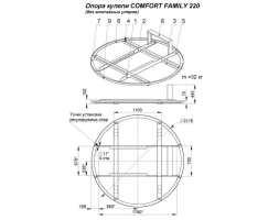 Купель COMFORT FAMILY 220 HOT (термососна), фото 11