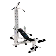 Универсальный тренажер ОПТИМА - с гантелями 20 кг и штангой 75 кг Универсальный тренажер ОПТИМА - с гантелями 20 кг и штангой 75 кг