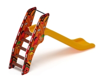 Горка пластиковая - ИО 42.01.01-03 - (желтый скат) H=1200 (Карандаши) Горка пластиковая - ИО 42.01.01-03 - (желтый скат) H=1200 (Карандаши)