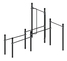Воркаут ЛОВ 89 серый ВТ 101.16-03