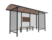Остановочный комплекс "Сити-4" Остановочный комплекс "Сити-4"