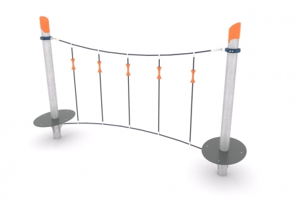 Канатная конструкция для лазания MO-01.10, фото 1