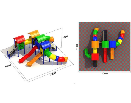 Детская площадка Дельфин 3.1, фото 2