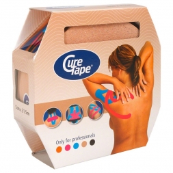 Тейп кинезиологический CureTape Giant Roll Neutral, 5 см x 31.5 м, арт. 160318, телесный