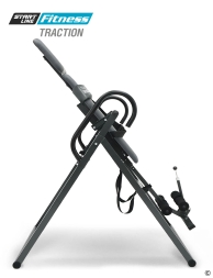 Инверсионный стол TRACTION серо-серебристый с подушкой, фото 7