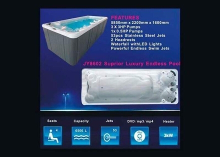 Плавательный спа-бассейн Joy Spa JY 8602, фото 3