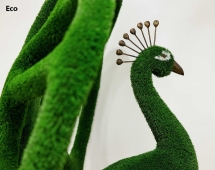 Топиари павлин Королевский - газон Deluxe Топиари павлин Королевский - газон Deluxe