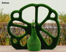 Топиари павлин Королевский - газон Deluxe Топиари павлин Королевский - газон Deluxe