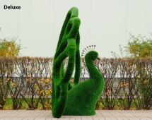 Топиари павлин Королевский - газон Deluxe Топиари павлин Королевский - газон Deluxe