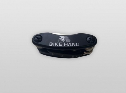 Мультиключ . Инструмент. Шестигранников набор скл. 2/2.5/3/4/5/6/8+отв. кр. и ш-ц+торц. кл 8мм +три накид. ключа  10351, фото 2