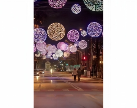 Светящаяся плоская фигура Диск (диаметр 1 м), фото 1