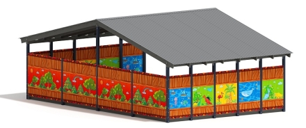 Теневой навес (Карандаши) - МФ 70.8.5-09, фото 4