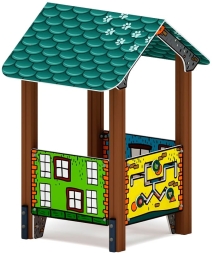 Домик малый 3 (город) МФ 10.01.03-01, фото 3