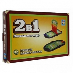 Настольная игра &quot;Пинбол+Баскетбол&quot;