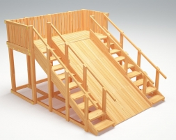 Зимняя деревянная горка “Зима wood”-4, фото 1