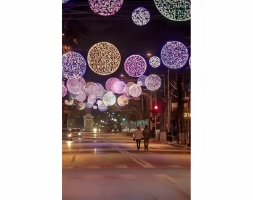 Светящаяся плоская фигура Диск (диаметр 1,5 м)