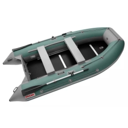 Моторная лодка Roger Hunter Keel 3500 зеленый-серый