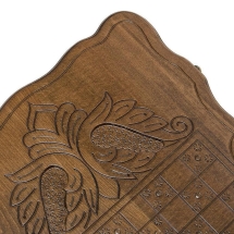 Нарды резные "Армянский узор 4" с ручкой 60, Haleyan Нарды резные "Армянский узор 4" с ручкой 60, Haleyan