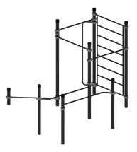 Воркаут ЛОВ 108 серый ВТ 102.15-03