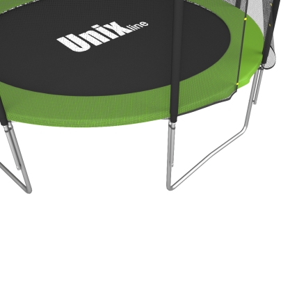 Каркасный батут Unix Line 8ft Simple (outside) диаметр 244 см с защитной сеткой, фото 9