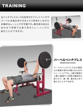 Скамья со стойками под штангу DFC DZ005FB