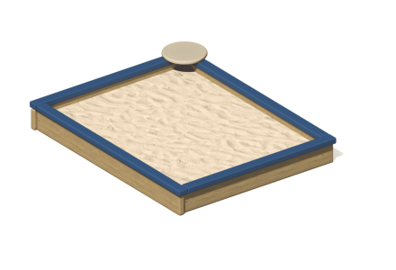 Песочница ПС-01Э для детской площадки, фото 1