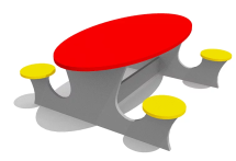 Детский столик ВСТ 1299 для игровой площадки Детский столик ВСТ 1299 для игровой площадки