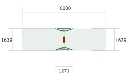 Детские качели Рассвет К008 с креслом К045 для игровых площадок, фото 4
